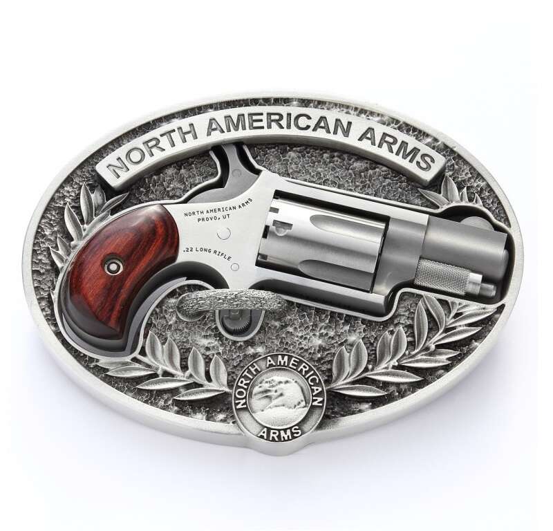 Handguns North American Arms Mini Revolver 22LR NAA MINI REV 22LR 1 1/8" 5RD W/OVAL • Model: Mini Revolver